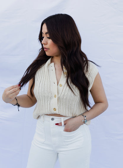 Chloe - Crochet Vest
