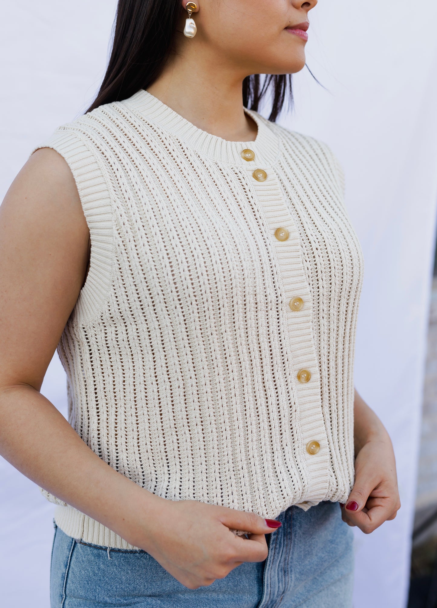 Chloe - Crochet Vest