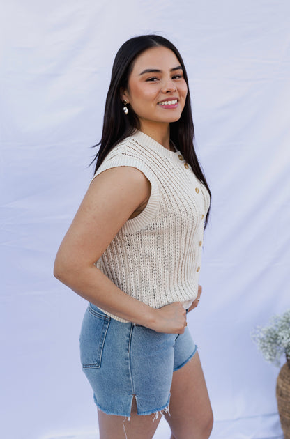 Chloe - Crochet Vest