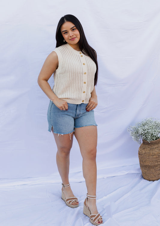 Chloe - Crochet Vest