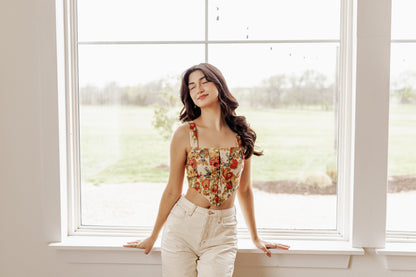 Bloom - Vintage Corset Top