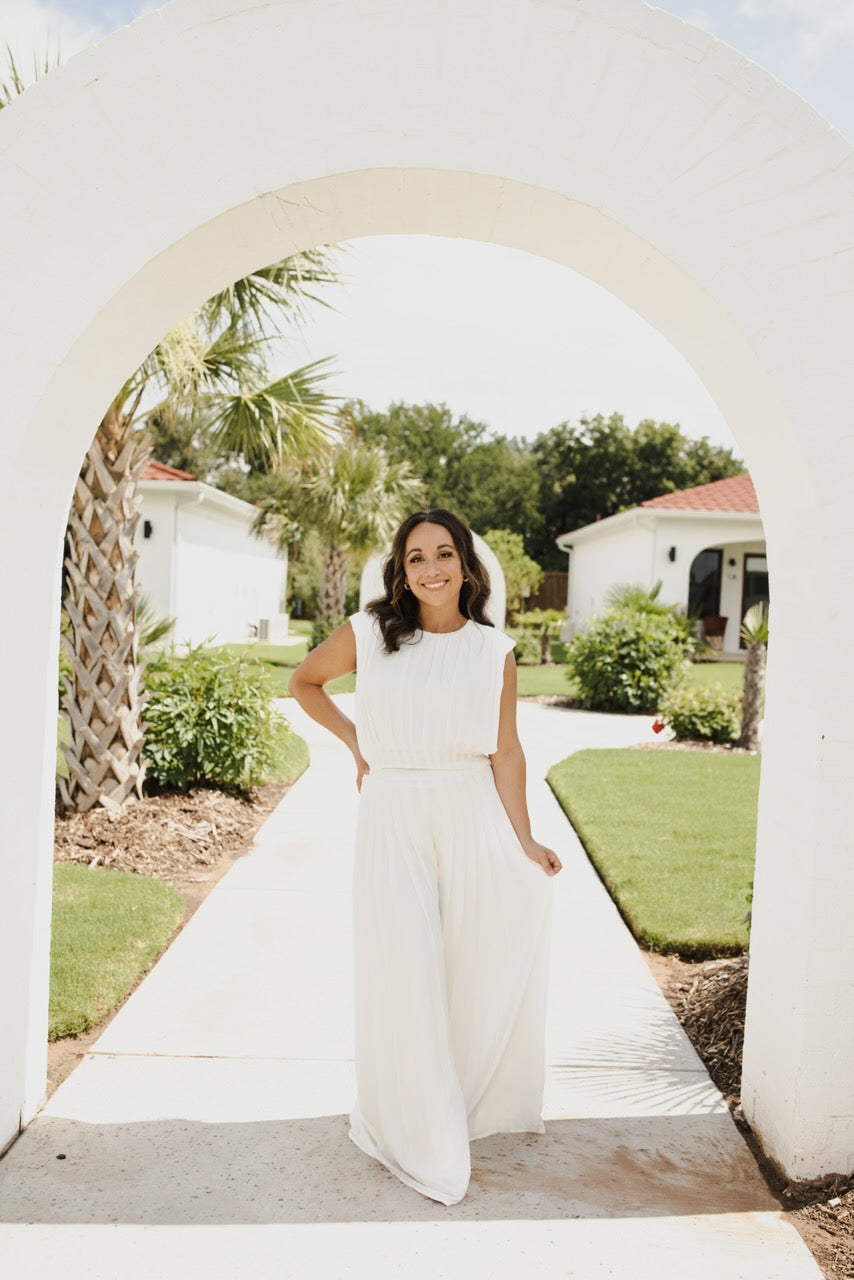 Love In Motion - Pleated Wide Leg Pants