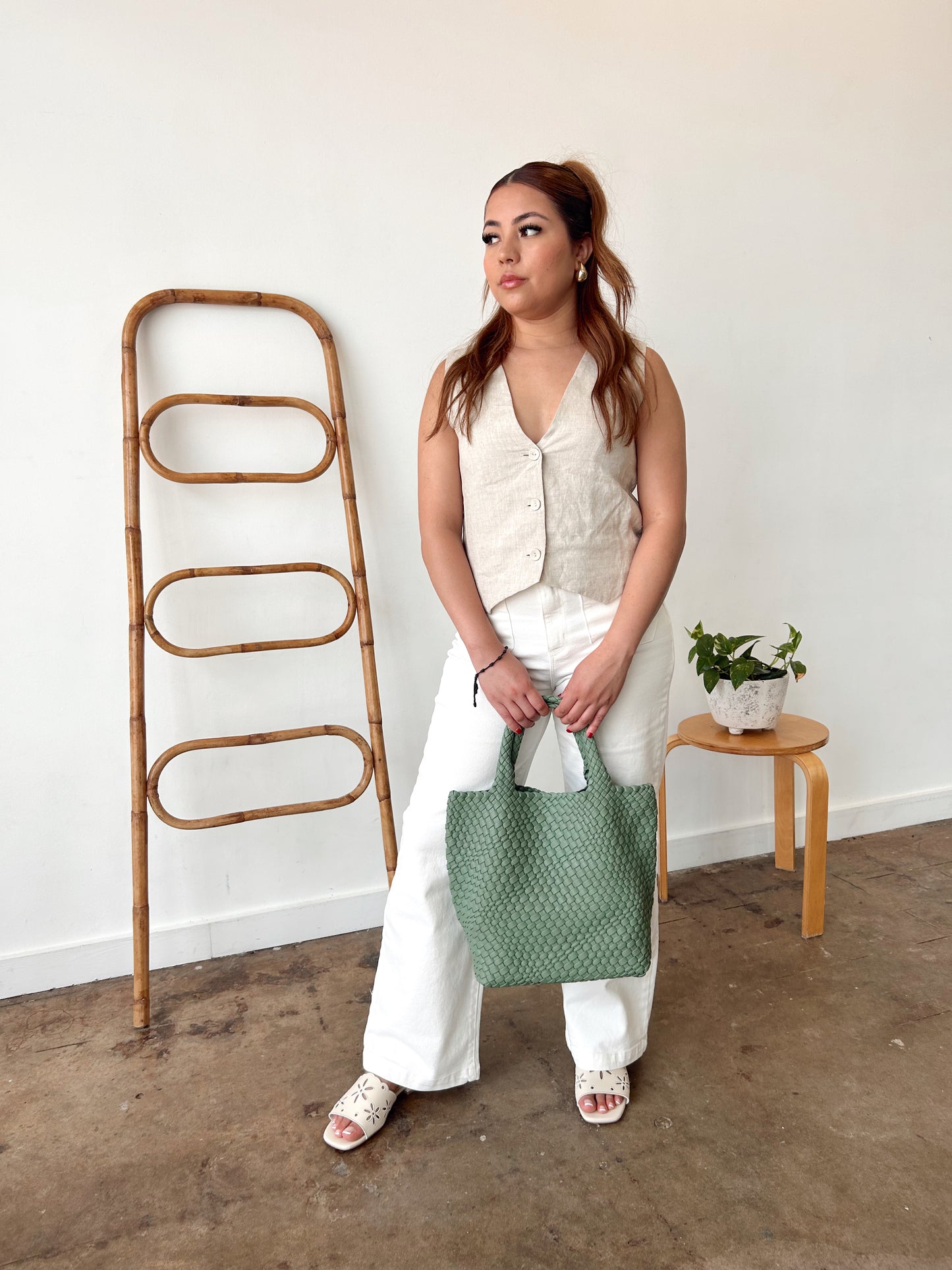 Taluluah- Linen Vest