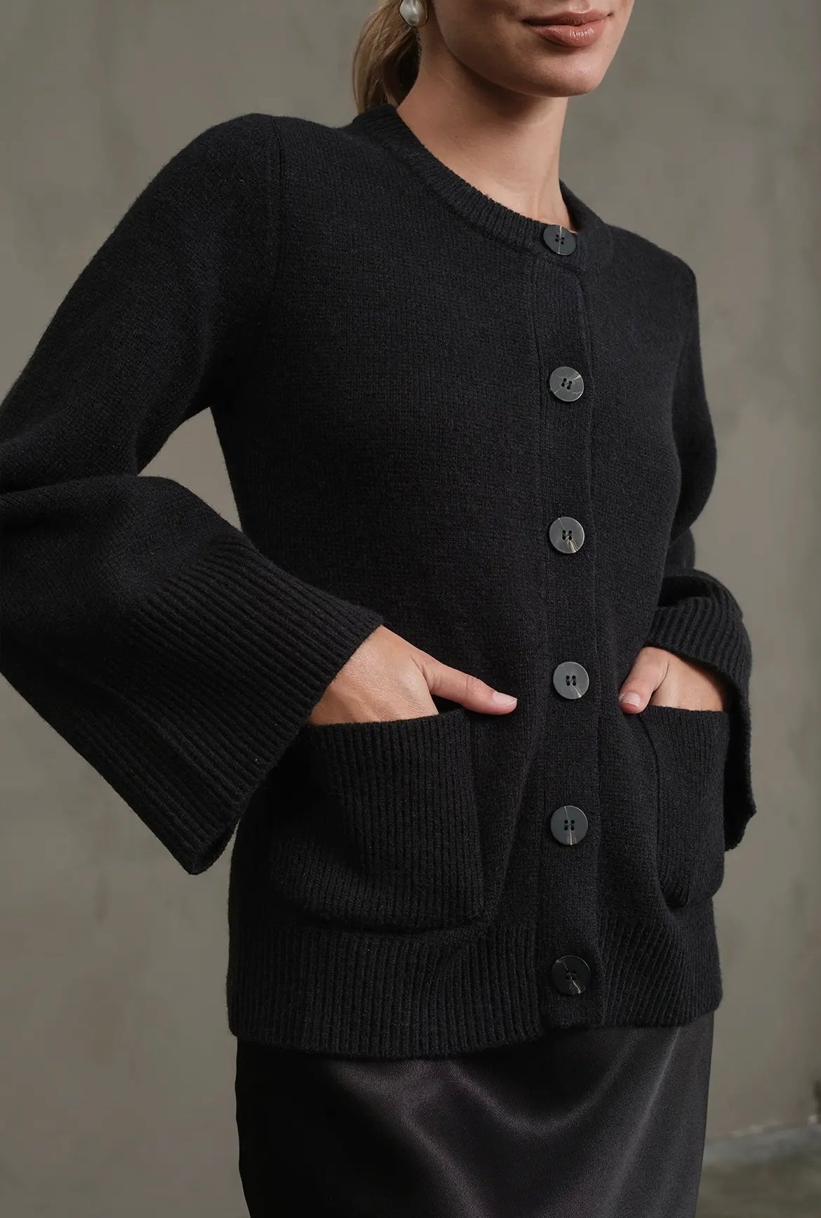 Eleanor - Bell Sleeve Cardigan