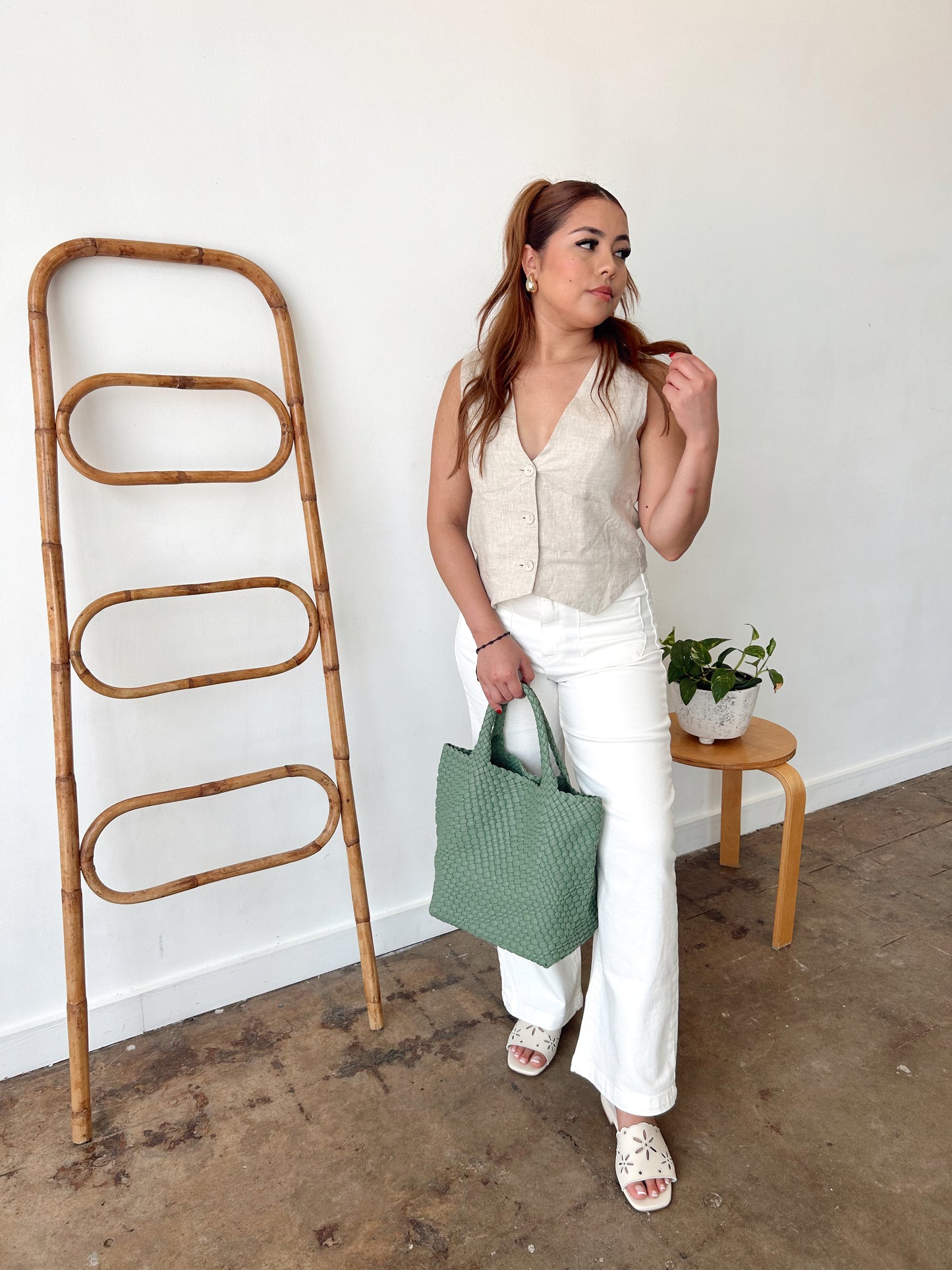 Taluluah- Linen Vest