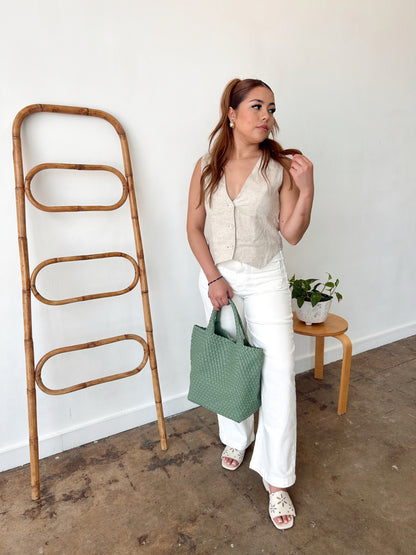 Taluluah- Linen Vest