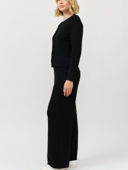 Rowan - Cardigan Cable Knit Set